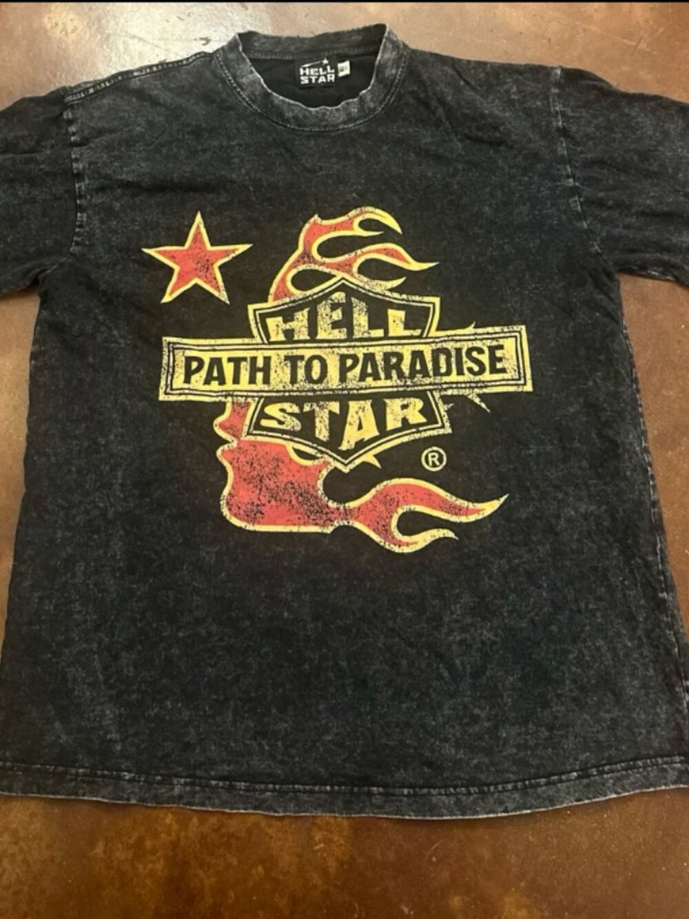 Hell Star Inspired Path to Paradise T-Shirt Size XL